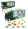 Grający Transporter Dinozaurów 16 cm z Figurkami
