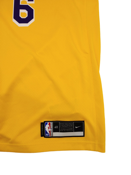 Żółta Koszulka NBA Lakers James Icon Edition XXL