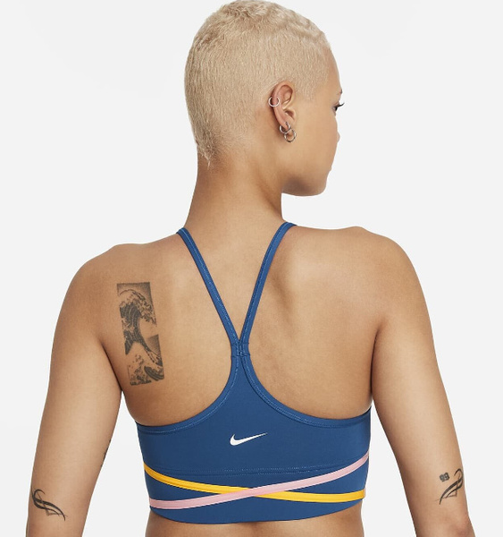 Biustonosz Sportowy Damski Nike Dri-FIT Indy Niebieski XS DD1109-476