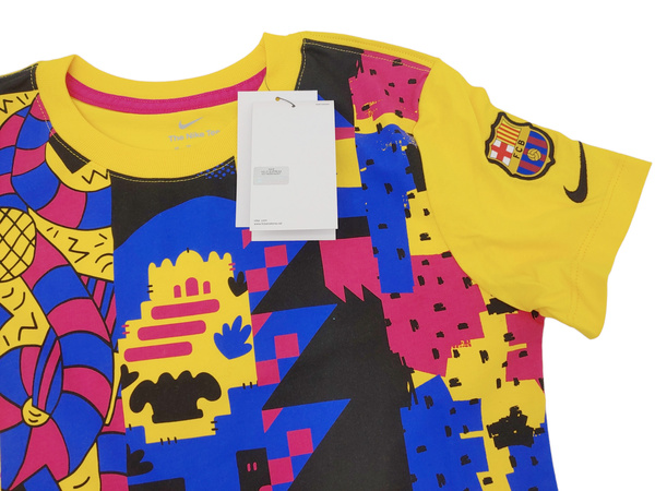 Multikolor damska koszulka Nike Tee FC Barcelona DC1172726 XS