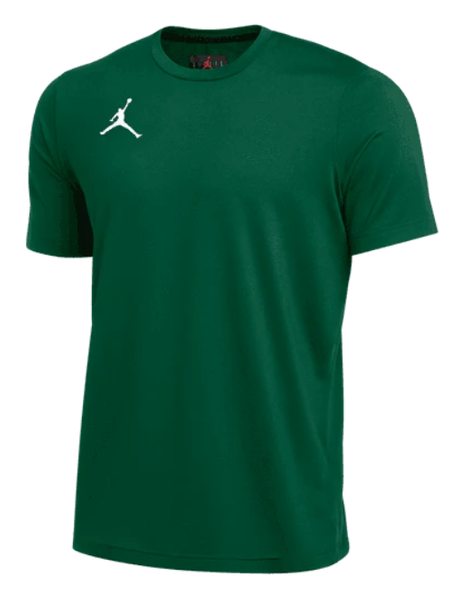 Koszulka Męska Nike - T-Shirt - Zielony - Jordan Air Dri-FIT Training - DQ7899-315 - Rozmiar XL