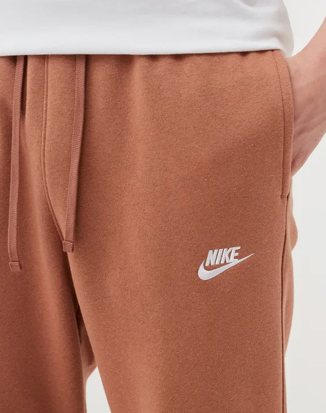 Brązowe Spodnie Dresowe Nike Club Fleece S BV2707215