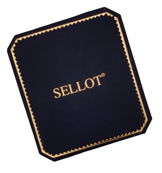 Srebrne Kolczyki Sellot Motylki z Niebieskimi Kryształkami