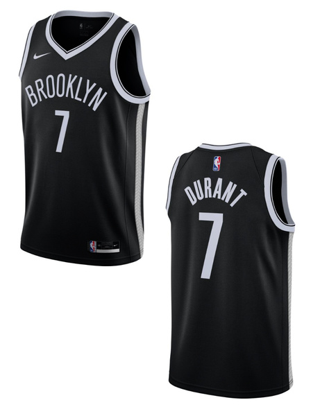 Czarna Koszulka NBA Brooklyn Nets Durant Icon Edition XL