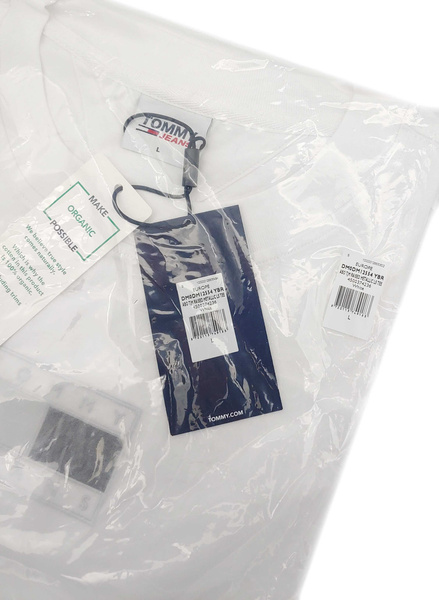 Bluza Męska Tommy Hilfiger DM0DM12554 L Biała Longsleeve