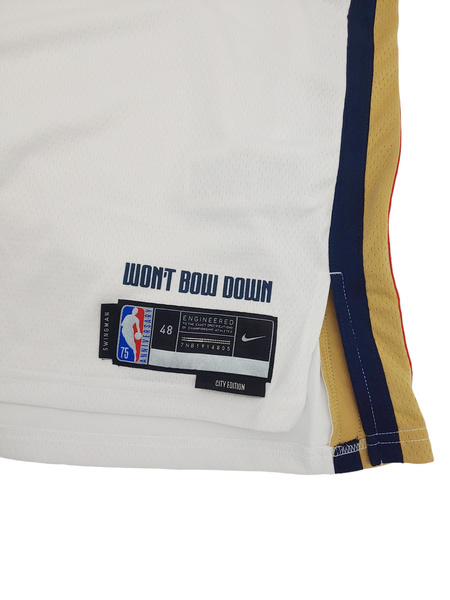 Biała Koszulka NBA Pelicans City Edition L Personalizowana