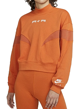 Bluza Damska Nike MOCK FLEECE Pomarańczowa DD5433816 XS