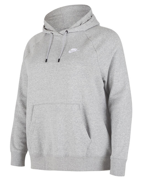 Szara Bluza Damska Nike CJ0409063 3X z Kapturem