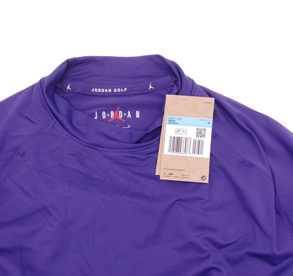 Fioletowa Koszulka Nike Jordan Dri-FIT Długi Rękaw FD8111502 M