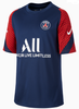 Dziecięca Koszulka Nike PSG 20/21 Breathe Strike Jr Granatowa XS CD5206411