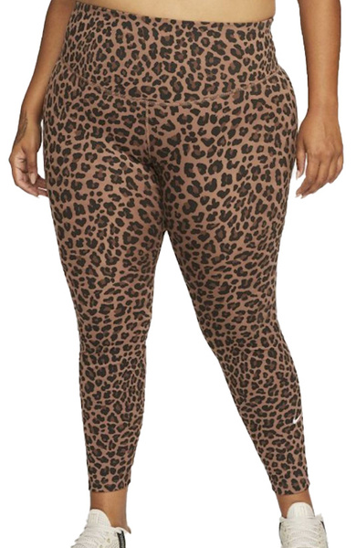 Multikolor Legginsy Damskie Nike 1X DM9501-256 One 7/8 Plus Size