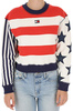 Bluza Damska Tommy Jeans American - Rozmiar L - Oversize - Nierozpinana - Bez Kaptura