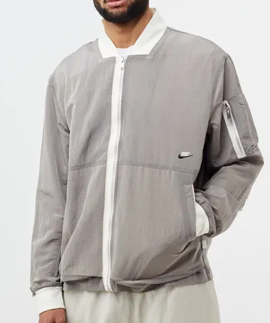 Szara Kurtka Nike DM6698-104 S Męska Bomber Essentials