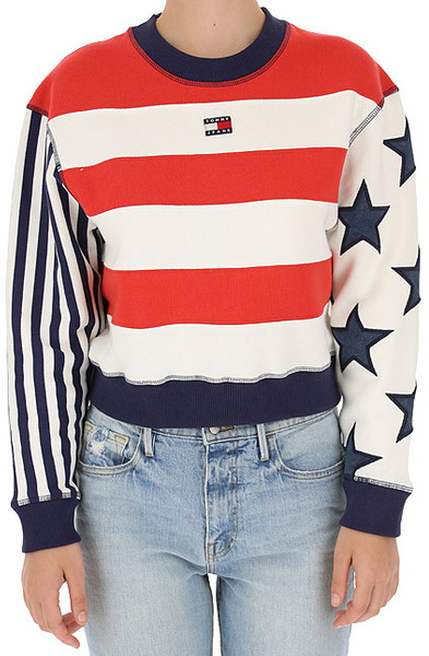 TOMMY  JEANS AMERICAN BLUZA DAMSKA r. S