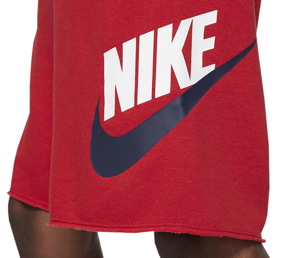 Spodenki Nike Męskie Czerwone - Short Alumni Loose Fit AR2375-659 - Rozmiar M