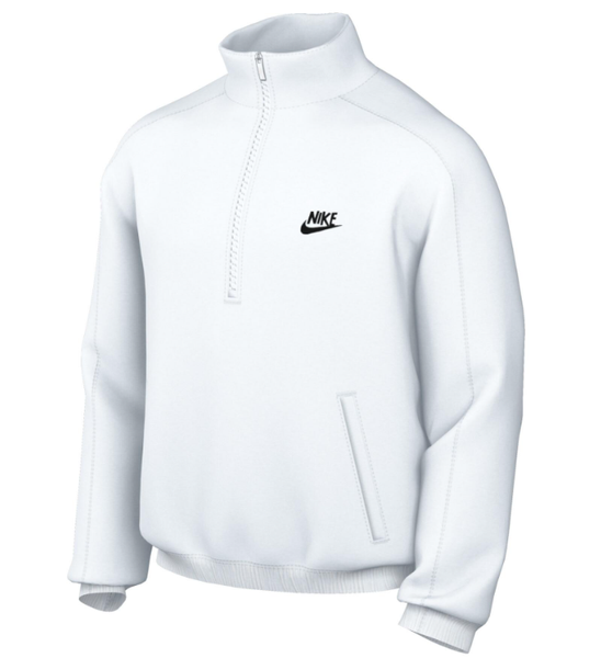 Biała Męska Bluza Nike Sportswear 1/2-Zip DQ4074-100 S