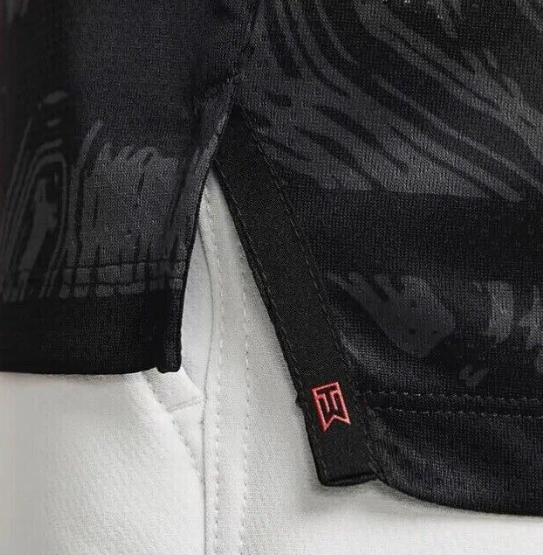 Koszulka Golfowa Męska Nike Dri-FIT ADV TW Tiger Woods DJ6842-010 Czarna L