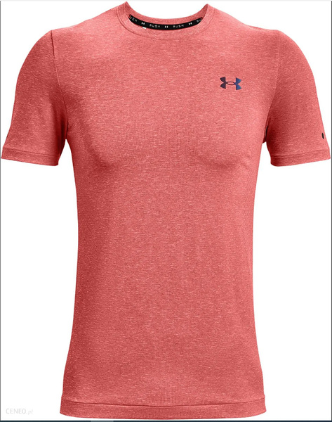 Czerwona Męska Koszulka Under Armour Fitted Rush Celliant 1361130690 L