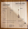 Lampa Wisząca Maytoni Zelma Brązowy Klosz MOD124PL-01BS2