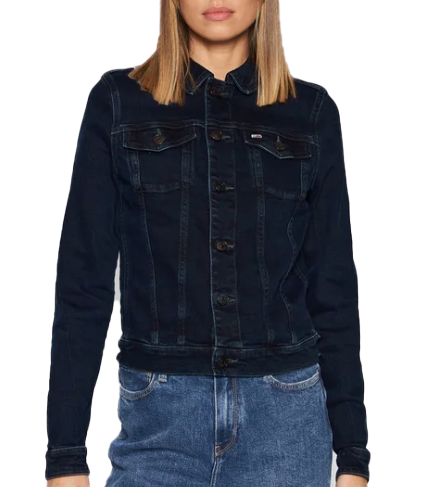 Kurtka Damska Tommy Hilfiger DW0DW10664 Granatowa M Slim Fit