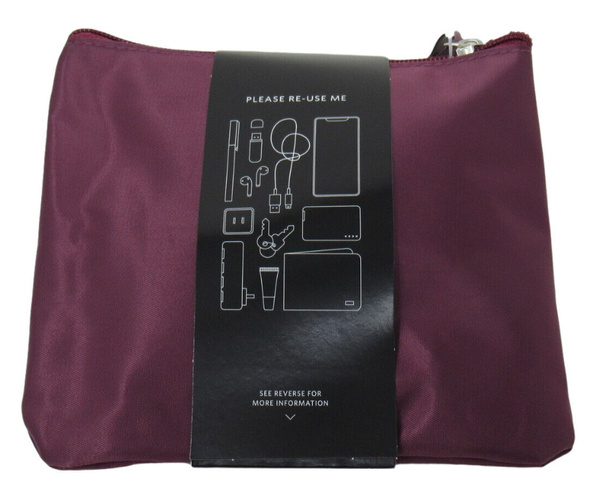 Czerwona Saszetka Podróżna Tumi Delta Air 17x15 cm