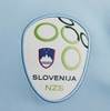 Biało-Niebieska Koszulka Nike Slovenija dla Młodzieży S 128-137 cm