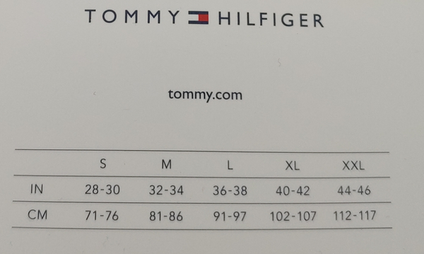 Bokserki Tommy Hilfiger Męskie Granatowe - Komplet 3 szt. - Rozmiar M
