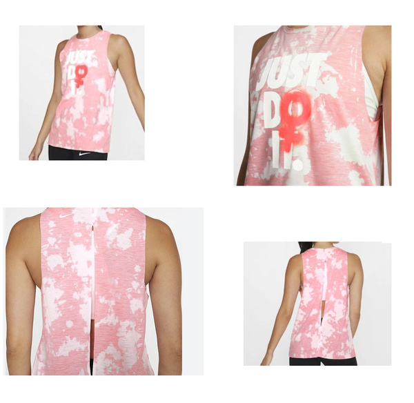 Bluzka Damska Nike BV5118671 Multikolor XS Dri-FIT