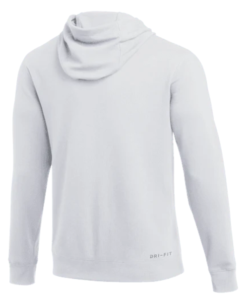 Nike Bluza Męska - Z Kapturem - Rozpinana - Treningowa - Biała - Rozmiar 3XL - Jordan Air Dri-FIT Fleece - DQ7870-135