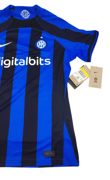 Damska Koszulka Nike Inter Home 22/23 S Niebiesko-Czarna