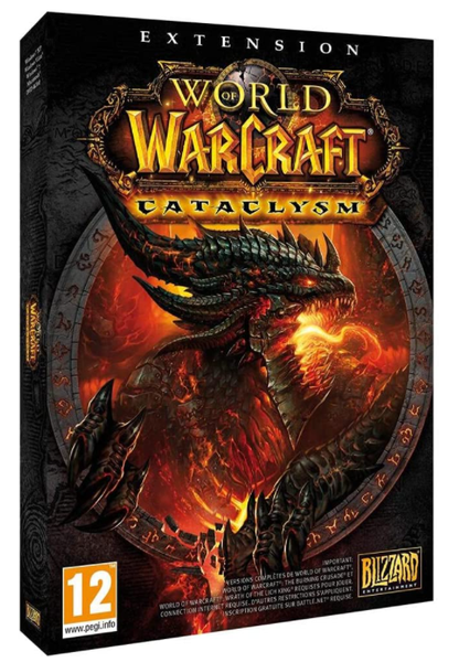 WORLD  OF WARCRAFT CATACLYSM PC DVD MAC FR