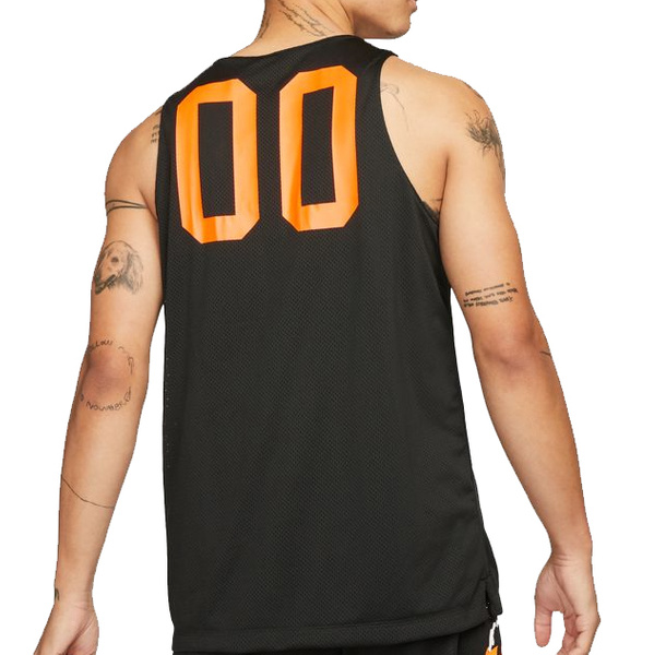 Koszykówka Czarna Koszulka Nike Force Hoops Dri-FIT S 