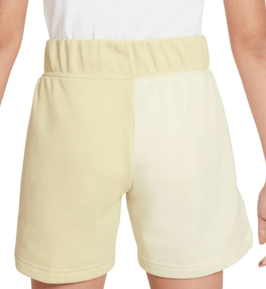 Żółte Spodenki Dziewczęce Nike Sportswear XL DJ4016-113