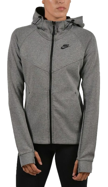 Szara Bluza Damska Nike Tech Fleece Windrunner XS 842845-092