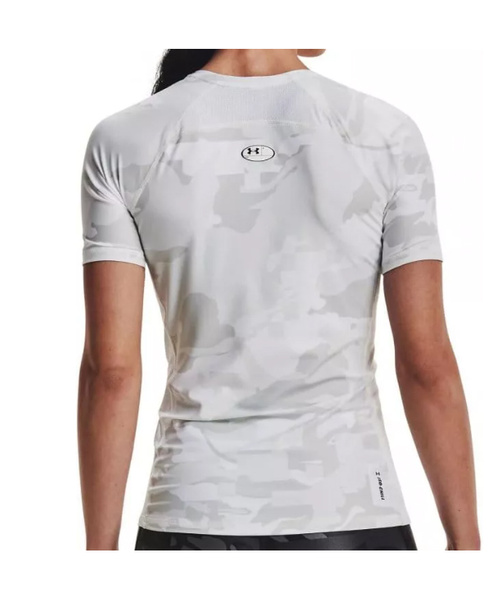 Biała koszulka tenisowa Under Armour 1361399-100 SM Iso-Chill