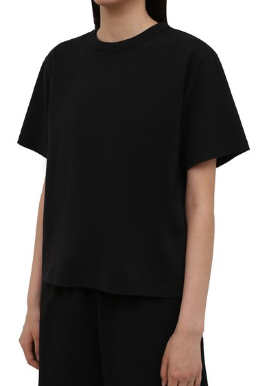 Calvin Klein T-shirt Damski - Koszulka Czarna - Heavy Weight Tee - K20K203539 BEH - Rozmiar XL