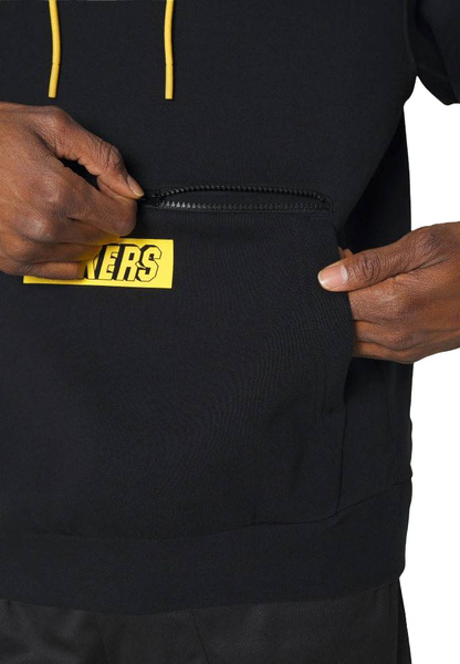 Czarna Bluza Nike DN4706-010 M Męska Lakers Hoodie