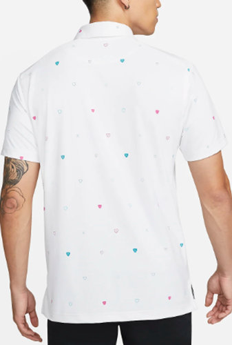 Biała Koszulka Polo Męska Nike Player Dri-FIT DH0645100 XXL