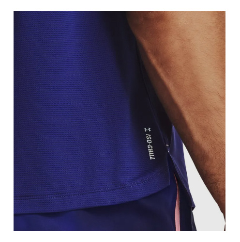 Niebieska Męska Koszulka Under Armour Iso-Chill 1361478415 L
