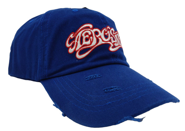 Niebieska Czapka Aerosmith HDF85823ST z Haftowanym Logo