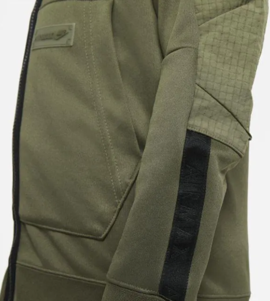 Nike Zielona Bluza Chłopięca Air Max XL z Kapturem DD9245222