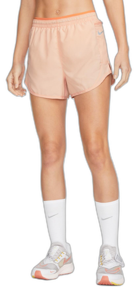 Nike Spodenki Damskie - Do Biegania - Pomarańczowe - Rozmiar XL - Tempo Luxe Run - CZ9584-800