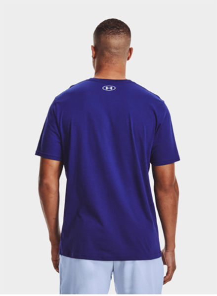 Granatowa Męska Koszulka Under Armour HeatGear Loose 1329590-415 L