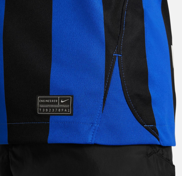 Dziecięca Koszulka Nike Inter Home DJ7859-438 M Niebiesko-Czarna