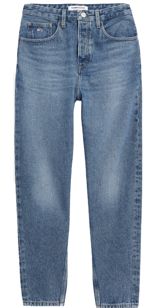 Tommy Jeans Spodnie Damskie - Mom Jean - Niebieskie - Rozmiar 33/34 - DW0DW09599