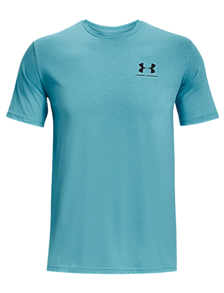 Niebieska Męska Koszulka Under Armour HeatGear Loose 1326799476 L