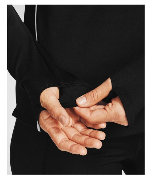 Czarna Bluza Damska Under Armour SM Jacquard ColdGear - 1356357001