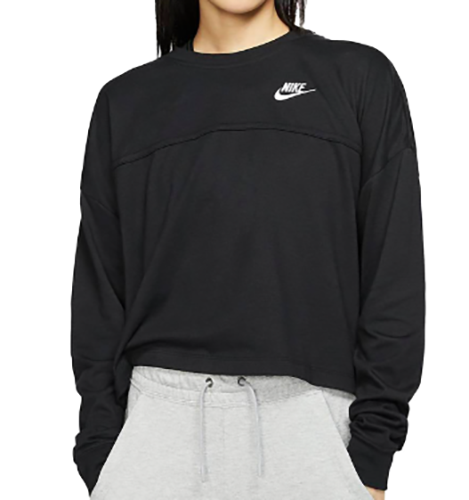 Nike Bluzka AR3754010 XL Czarna NSW Crew Jrsy