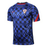Niebieska Męska Koszulka Nike Chorwacja Przedmeczowa CD2576-452 S