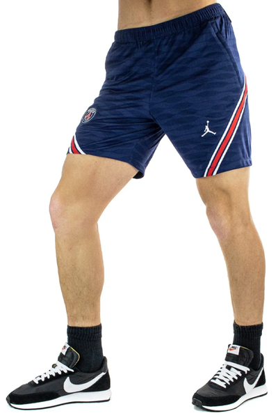 Nike Spodenki Piłkarskie Męskie - Jordan Air PSG Paris Saint-Germain Home - Niebieskie - CW1862-410 - Rozmiar M